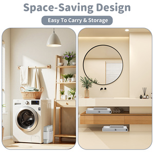 <strong>Baby</strong> Folding <strong>Bathtub</strong> Large Square PVC Indoor Bath Tub With Cat Shower Cup Portable Multi-Function Infant Tub Mat For 0-12 Months - Product Image 4