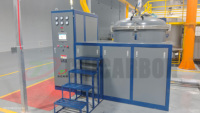 Horno de Inducción ZHONGYI de Ultra Alta Temperatura 3200 IGBT con Ahorro de Energía del 15% para Purificación de Grafito y Material de Ánodo de Batería Preciso