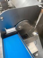 Industriële machines voor de verwerking van kokosnoot, waaronder een vleessnijder, voedselsterilisator, fruit- en groenteschiller, kokosnootschiller en -snijmachine.