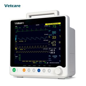 Equipo veterinario Monitor de anestesia serie Mnvet configurar configuración estándar: SpO2 + ECG + NIBP + RESP + TEMP utilizado en cilnics - Product Image 2