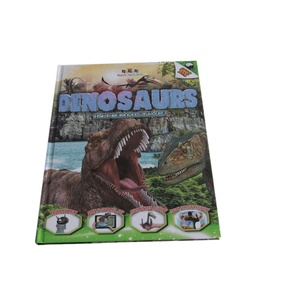 Libros de tapa dura de dinosaurio educativo para niños Impresión offset de papel reciclado empaquetada en cartón - Product Image 6