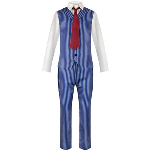 Traje de Hombre con Chaleco y Pantalones a Rayas Fala, Disfraz de Halloween, para TV o Cine, Talla Adulto 01, Otoño 2023 - Product Image 3