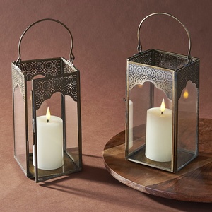 Hotels & Restaurants Handmade Iron <b>Hanging</b> <b>Candle</b> Lantern for Sale Antique Brass Decorative Iron <b>Candle</b> Lantern for Home - Product Image 1