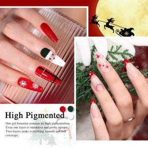 Vente en gros de vernis à <span class=keywords><strong>ongles</strong></span> UV Fashion 15ml Light <span class=keywords><strong>Nude</strong></span> Christmas Gift New Global Fashion Glitter Gel Nail Polish Series - Product Image 6