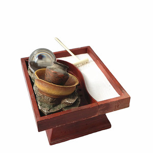 <span class=keywords><strong>Fontaine</strong></span> d'eau d'intérieur en résine Art Déco avec statue d'animal décorative Feng Shui Zen pour la chambre et le bureau - Product Image 6