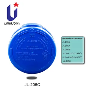 Interruptor automático de Control de Sensor de luz de día y noche, 12V, 24V, 48V