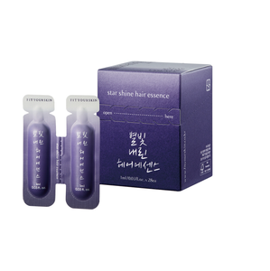 ฟิต ยัวร์ สกิน สตาร์ ไชน์ แฮร์ เอสเซนส์ มินิ ทราเวล ไซส์ พอร์เทเบิล น้ำมันใส่ผมเกาหลี สำหรับพกพา บำรุงผมให้เรียบลื่น เงางาม ทุกที่ทุกเวลา - Product Image 1