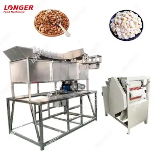 Máquina de descascar grãos de soja 500 kg/h, máquina descascadora de galinhas