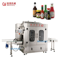 Machine de remplissage multifonctionnelle intelligente entièrement automatique pour bouteilles d'eau et de vin Sauce à pression négative Ligne de production