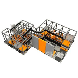 Obstáculos ninja warrior para niños <span class=keywords><strong>pequeños</strong></span>, equipo de patio interior - Product Image 5