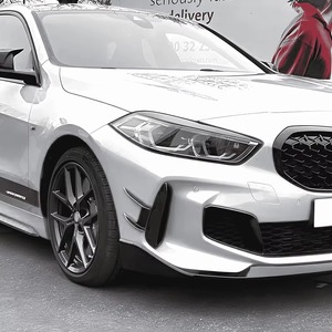B-<span class=keywords><strong>M</strong></span>-W 1er Serie F40 <span class=keywords><strong>M</strong></span> Sport 2019+ Metall-Frontspoiler-Verkleidung in Hochglanz-Schwarz/Carbon-Look für 118i/120i Exterieur-Zubehör - Product Image 5