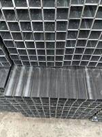 Tubo de Acero Cuadrado ERW ASTM A36 de Alta Calidad 20x20, Material de Construcción, Tubería Estructural con Certificación JIS