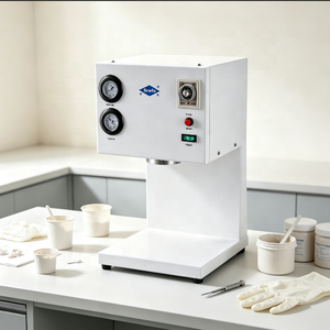 Srefo Mélangeur sous vide R-901 avec manomètres et vacuomètres et minuterie numérique pour le mélange de plâtre et de matériaux - Product Image 3