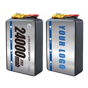 6S 8S 드론 배터리 22000mAh 24000mAh 고출력 반고체 리포 배터리 팩 장거리 UAV 배터리 고방전 20C - Product Image 1