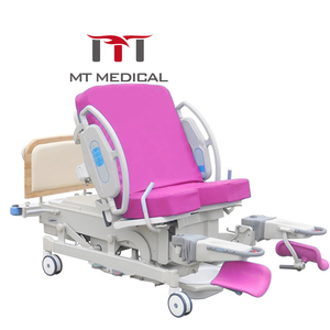Équipement hospitalier MT MEDICAL Lit d'accouchement multifonctionnel réglable Lit d'accouchement gynécologique Table d'opération de luxe - Product Image 3