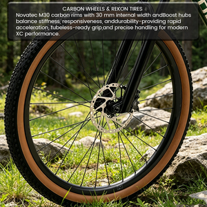 Vélo de montagne tout suspendu en carbone 29 pouces léger pour course MTB <span class=keywords><strong>FOX</strong></span> Shimano XT 12 vitesses - Product Image 6