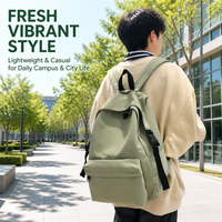 Sacs d'école en nylon, sac à dos scolaire pour filles et garçons, imperméable, antivol, léger, sac à dos pour étudiants, collège, adolescents