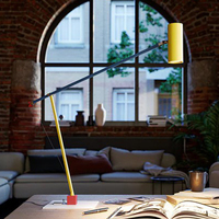 Lampes de Table Designer Creative Humble WALLE Postmoderne Simple Réglable Robot Squelette Art Oeil Rotatif Décoration Maison Lampes de Table
