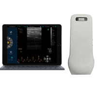 Sonde linéaire de sonde d'ultrason sans fil portative de Konted MDR pour PICC/beauté etc.