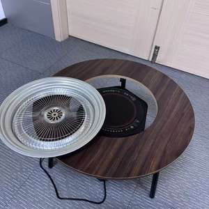 D Instalación independiente portátil Calefacción doméstica inteligente roja Calentador electrónico Calentador eléctrico de <span class=keywords><strong>bajo</strong></span> <span class=keywords><strong>consumo</strong></span> - Product Image 4