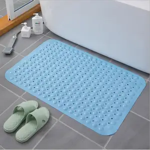 Wasbare Pvc Waterdichte Druppels Ovale Voet Massage Zuignap Mat Badkuip Anti Slip Pvc Badmat