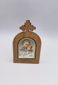 Marco de madera de Jesús María, adornos religiosos de la Virgen María, adorno religioso, novedad - Product Image 4