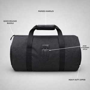 Custom Convertible 3 in 1 Men Women Carry <strong>on</strong> Suit Bag Folding Hanging Travel Garment Duffel Backpack Bag for Business Trip - Product Image 3