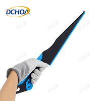 DCHOA Long Bulldozer Raclette Fenêtre Film Magnétique Teinture Raclette Fenêtre Teinte Outils