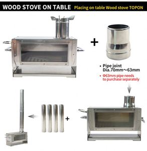 Discount Price OEM Portable Outdoor Camping Wood Burning <strong>Water</strong> <strong>Heating</strong> <strong>Rocket</strong> <strong>Stove</strong> - Product Image 3