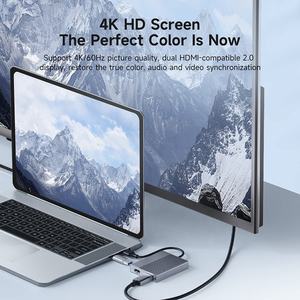 Xput-<span class=keywords><strong>Adaptador</strong></span> <span class=keywords><strong>USB</strong></span> 3,0 o <span class=keywords><strong>USB</strong></span> C <span class=keywords><strong>macho</strong></span> <span class=keywords><strong>a</strong></span> 4K 60Hz Dual <span class=keywords><strong>HDMI</strong></span> <span class=keywords><strong>hembra</strong></span> MST Multi-Monitor para monitores duales - Product Image 3