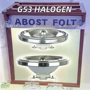 Lámpara Halógena Regulable con Base G53 de 12V, Bombilla Reflector <span class=keywords><strong>AR111</strong></span> en Variantes de 20W, 35W, 50W, 75W y 100W, Índice de Reproducción Cromática 100 - Product Image 2