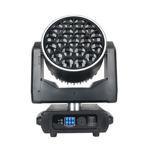Lumière de scène professionnelle à tête mobile LED Bee Eye 19x15W, effet de lavage RGBW 4-en-1, couleur complète, pour DJ, club, KTV et événements - Product Image 1