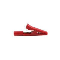 Pinces crocodiles crocodile avec prise 2mm Banana Jack Test Clamp Wire Clip Terminal