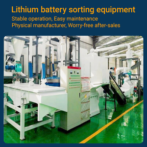 Recyclage entièrement automatisé des batteries au lithium-ion pour voitures usagées E Usine de recyclage des déchets à vendre - Product Image 4