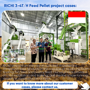 آلة تكوير الأعلاف النباتية المعتمدة من CE 3-4 طن/ساعة للخنازير والماشية والدجاج لمصنع الأعلاف الحيوانية - Product Image 3