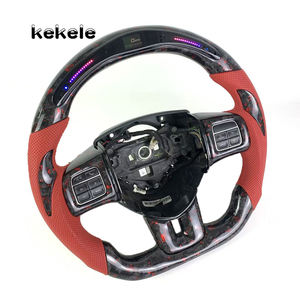 Volante <span class=keywords><strong>de</strong></span> fibra <span class=keywords><strong>de</strong></span> carbono forjado para Dodge Led apto para <span class=keywords><strong>Fiat</strong></span> 500 500C para Dodge Durango Journey Hellcat SRT 2014 se puede personalizar - Product Image 5