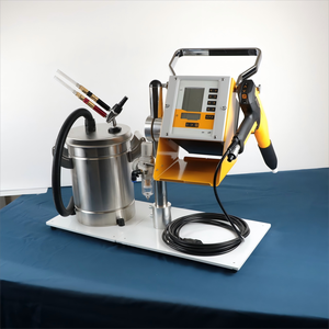 Máquina revestimento pó metal teste pistola pulverização manual barril pó sistema equipamento pintura eletrostática pistolas revestimento pó - Product Image 2