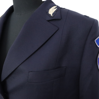 Vanda Laine Nylon Trench Coat Compagnie Uniforme Travail Défilé Officiel Uniformes Cérémoniels