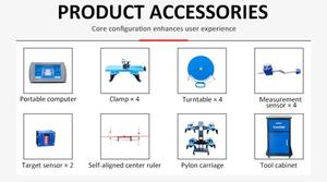 Machine d'alignement de roues pour bus et camions TFAUTENF avec interface multilingue - Product Image 4