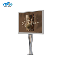 Cartelera digital para exteriores de diseño profesional Cartelera de pared de video LED de alta resolución