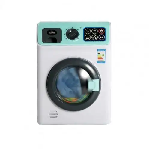 Mô phỏng nhà bếp Đồ chơi bộ màn hình cảm ứng thực tế thiết bị gia dụng giả vờ chơi giặt trống máy giặt đồ chơi