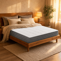 Kasur Pegas Premium Luxury Euro Top Orthopedic Hybrid Memory Foam Pereda Tekanan Hotel Grosir