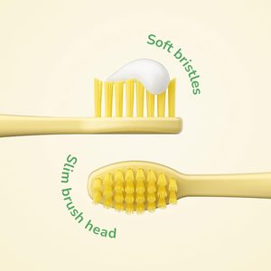 Brosse à dents électrique rechargeable Sonic pour enfants, étanche IPX5, avec poils doux, motif dessin animé - Product Image 4
