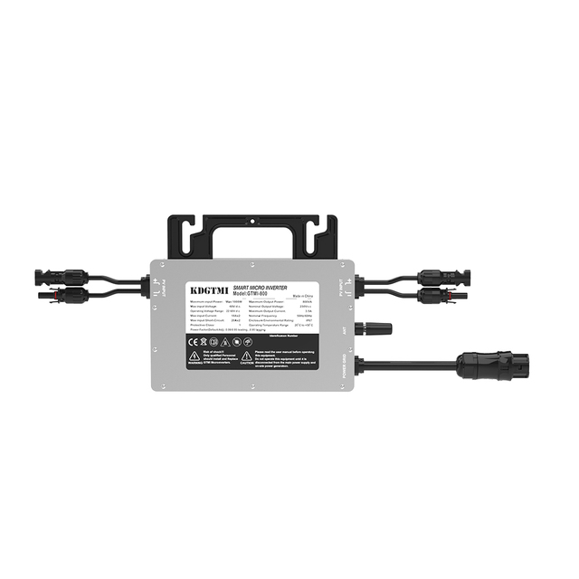 Durable Solar Micro Inverter 700W 90-280VAC Output Compatible with Major Panel Brands