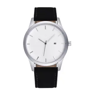 패션 가죽 남성 고품질 시계 브랜드 자신의 로고 손목 시계 저렴한 가격 reloj
