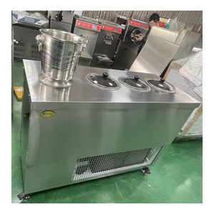 HN QDMECH Máquina de Hielo Turco de Alta Eficiencia para Puestos Callejeros, Vitrina Exhibidora de Hielo Turco, Máquina de Hielo Turco - Product Image 3