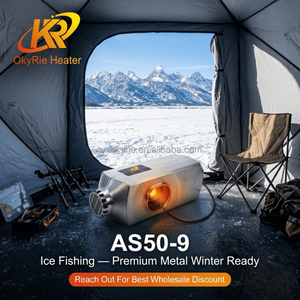OkyRie AS50-9 5KW 12V 24V Calentador de Aire Diésel de Aluminio para Estacionamiento, Calentamiento Rápido en 3 Minutos, Alcanza 40°C ℃   Calefactor para Autocaravana - Product Image 5