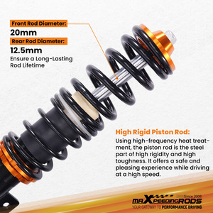 Pièces de suspension MaXpeedingrods, amortisseurs avant et arrière pour <span class=keywords><strong>Ford</strong></span> Fiesta IV <span class=keywords><strong>Puma</strong></span> pour Mazda 121 III 1995-1998, utilisation quotidienne - Product Image 5