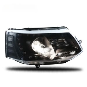 Fari a 2010 2016 per <span class=keywords><strong>Volkswagen</strong></span> <span class=keywords><strong>T5</strong></span> Multivan <span class=keywords><strong>Caravelle</strong></span>, gruppo faro a LED Bi-xeno modificato - Product Image 2