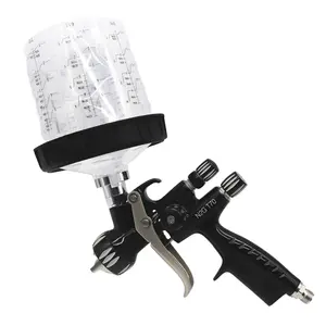 air spray gun manual spray gun With Plastic Tank LVLP And Paint Gun Adapter /Water-Based Paint /Varnish Paint Sprayer